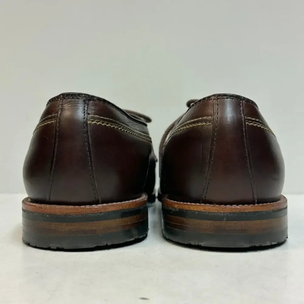 NWOT Todd Snyder x Alden 734L Mocc Toe Leather Blucher Rich Brown Made USA 11 D